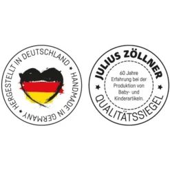 JULIUS ZÖLLNER Knuffeldoekje Grijs 70 X 100 Cm -Jollein Winkel julius zoellner knuffeldoekje grijs 70 x 100 cm a302631 4