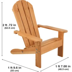 Kidkraft ® Adirondack Stoel - Honingkleurig -Jollein Winkel kidkraft adirondack stoel honingkleurig a312837 3