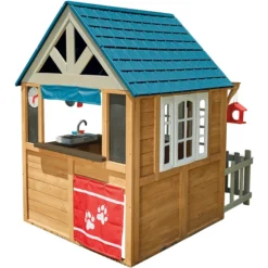 Kidkraft ® Playhouse Bungalow Aan Het Meer -Jollein Winkel kidkraft playhouse bungalow aan het meer a415300 3