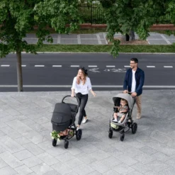 Kinderkraft Combi Kinderwagen 3 In 1 MOOV CT Grijs Melange -Jollein Winkel kinderkraft combi kinderwagen 3 in 1 moov ct grijs melange a402471 1