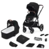 Kinderkraft Combi Kinderwagen EVERYDAY 2 In 1 Black