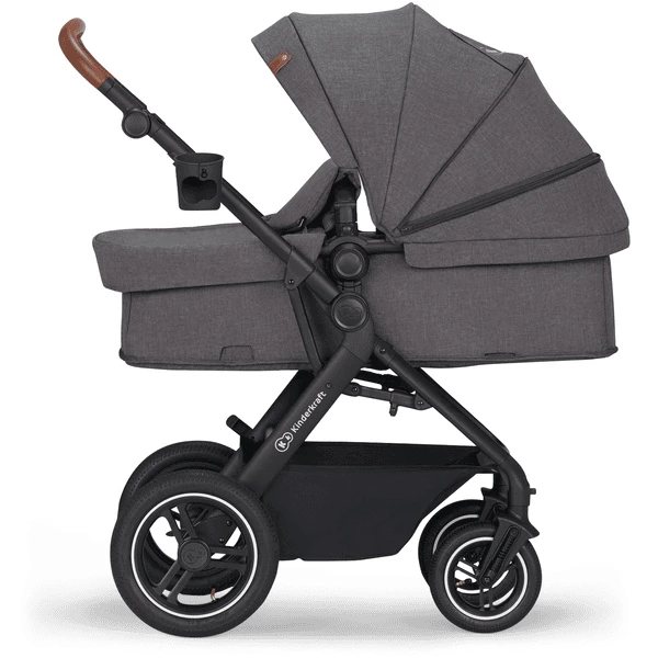 Kinderkraft Kinderwagen 3 In 1 B-TOUR Donkergrijs 4 Kinderkraft Kinderwagen 3 In 1 B-TOUR Donkergrijs - Afbeelding 4