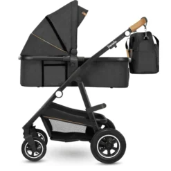 Lionelo Combi Kinderwagen Amber 2 In 1 Grey Graphite -Jollein Winkel lionelo combi kinderwagen amber 2 in 1 grey graphite a311927 1