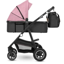 Lionelo Combi Kinderwagen Amber 3 In 1 Pink Rose -Jollein Winkel lionelo combi kinderwagen amber 3 in 1 pink rose a375260 1