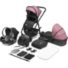 Lionelo Combi Kinderwagen Amber 3 In 1 Pink Rose