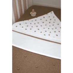 MEYCO Babydeken Small Mini Knots Toffee 75 X 100 Cm -Jollein Winkel meyco babydeken small mini knots toffee 75 x 100 cm a388568 4