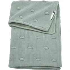 Meyco Babydeken Velvet Stone Green 75 X 100 Cm