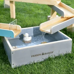 MUDDY BUDDY Waterbaan "Aqua Traveller" Naturel-wolkengrijs-petrol -Jollein Winkel muddy buddy waterbaan aqua traveller naturel wolkengrijs petrol a412418 4