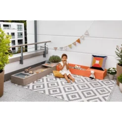 MUDDY BUDDY Zandbak "Flexy Style " Warm Grijs-zalm -Jollein Winkel muddy buddy zandbak flexy style warm grijs zalm a412736 4