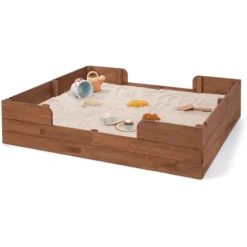 MUDDY BUDDY Zandbak Met Tent "Safari Seeker" Cacaobruin -Jollein Winkel muddy buddy zandbak met tent safari seeker cacaobruin a412549 2