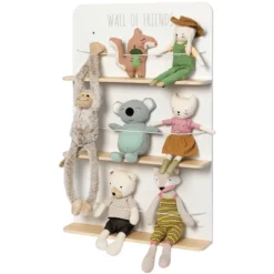 MUSTERKIND ® Picea Wall Of Friends Wit/natuur -Jollein Winkel musterkind picea wall of friends wit natuur a326645 2