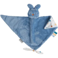 Nattou Lapidou Tipidou Maxi Knuffeldoek Blauw