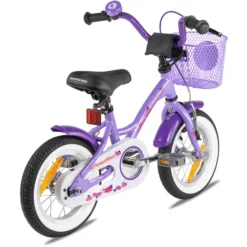 PROMETHEUS BICYCLES ® Kinderfiets 12" Vanaf 3 Jaar Met Zijwieltjes In Paars & Wit -Jollein Winkel prometheus bicycles kinderfiets 12 vanaf 3 jaar met zijwieltjes in paars amp wit a311929 3