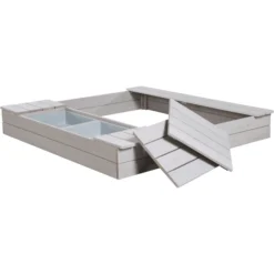 Roba Outdoor Zandbak Grijs -Jollein Winkel roba outdoor zandbak grijs a284399 1