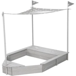 Roba Zandbak Schip Incl. Zonneluifel -Jollein Winkel roba zandbak schip incl zonneluifel a284395 1