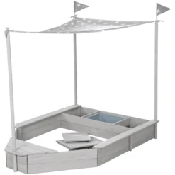 Roba Zandbak Schip Incl. Zonneluifel -Jollein Winkel roba zandbak schip incl zonneluifel a284395 2