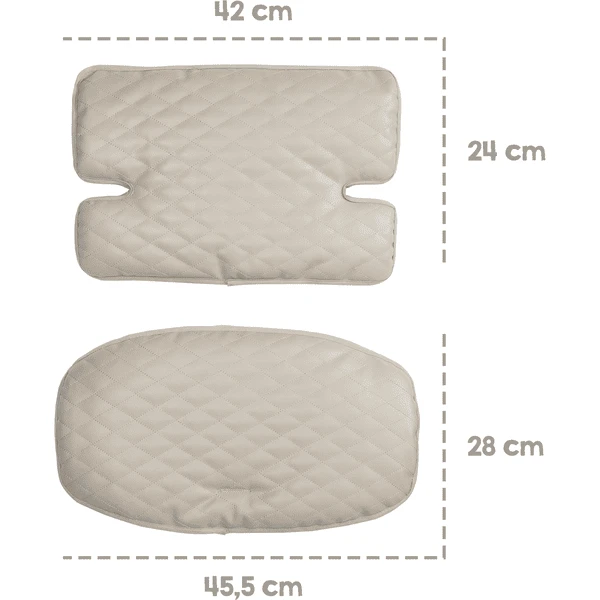 Roba Zitverkleiner 2-delig Sit Up Luxe Grijs Gewatteerd 5 Roba Zitverkleiner 2-delig Sit Up Luxe Grijs Gewatteerd - Afbeelding 5