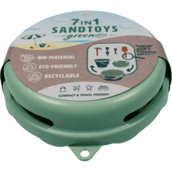 Schildkröt S CHILD KRÖT ® 7in1 Sand Speelgoed Opvouwbare Emmer Set Groen -Jollein Winkel s child kroet 7in1 sand speelgoed opvouwbare emmer set groen a398113 4