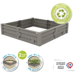 Smoby 2-in-1 Square Garden Zandbak En Plantenbed -Jollein Winkel smoby 2 in 1 square garden zandbak en plantenbed a383804 3