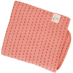 Sterntaler Mousseline Knuffeldeken Enna+Otti Koraal 120 X 120 Cm