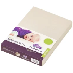 Träumeland Hoes Voor Boxmatrassen Jersey Beige Jersey 75 X 100 Cm -Jollein Winkel traeumeland hoes voor boxmatrassen jersey beige jersey 75 x 100 cm a174227 1